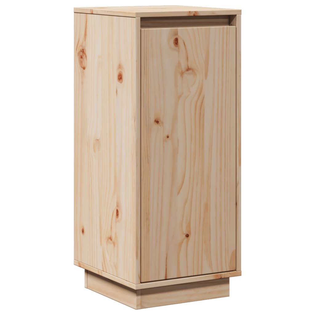 Dressoir 31,5X34X75 Cm Massief Grenenhout