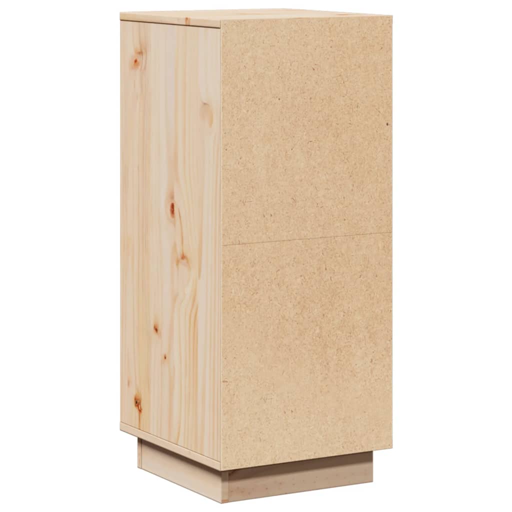 Dressoir 31,5X34X75 Cm Massief Grenenhout