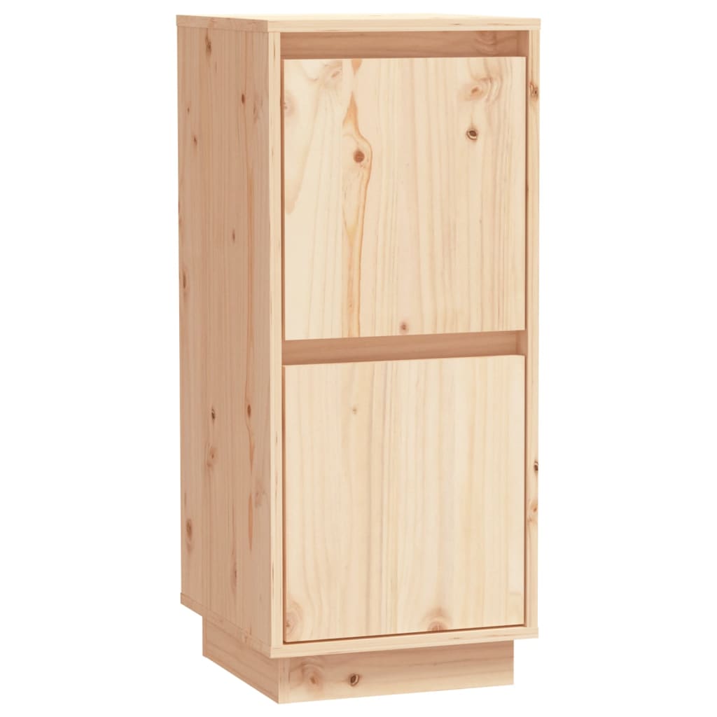 Dressoir 31,5X34X75 Cm Massief Grenenhout