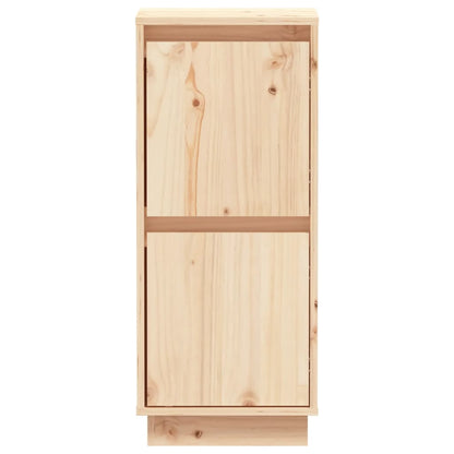 Dressoir 31,5X34X75 Cm Massief Grenenhout