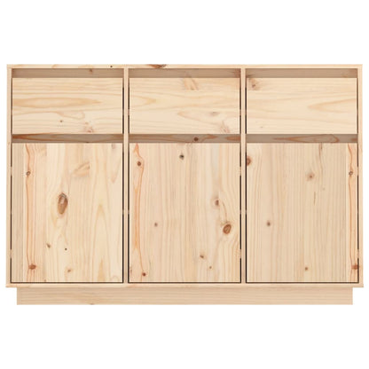 Dressoir 110X34X75 Cm Massief Grenenhout