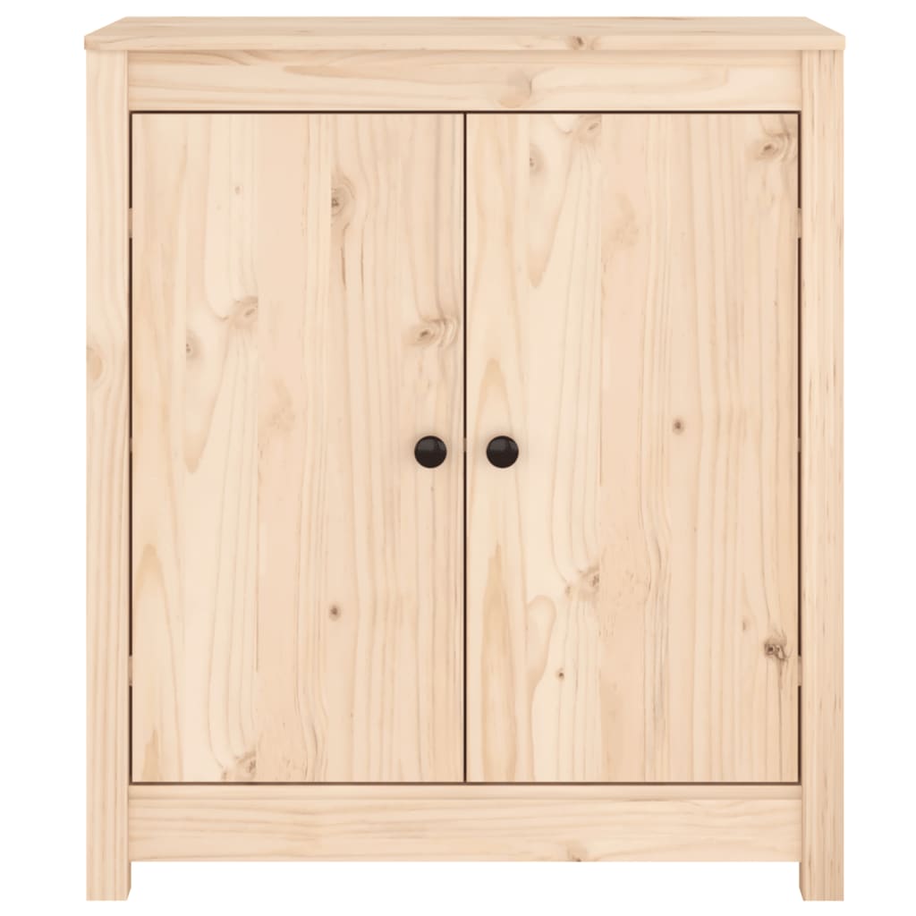 Dressoir 70X35X80 Cm Massief Grenenhout