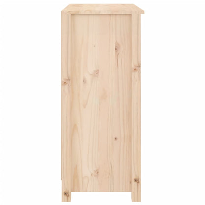 Dressoir 70X35X80 Cm Massief Grenenhout