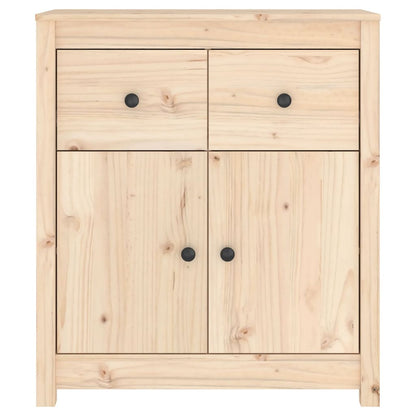 Dressoir 70X35X80 Cm Massief Grenenhout