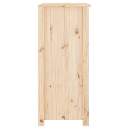 Dressoir 70X35X80 Cm Massief Grenenhout