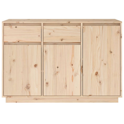 Dressoir 110X34X75 Cm Massief Grenenhout