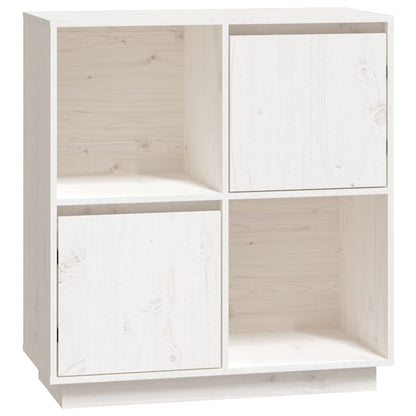 Dressoir 74X35X80 Cm Massief Grenenhout