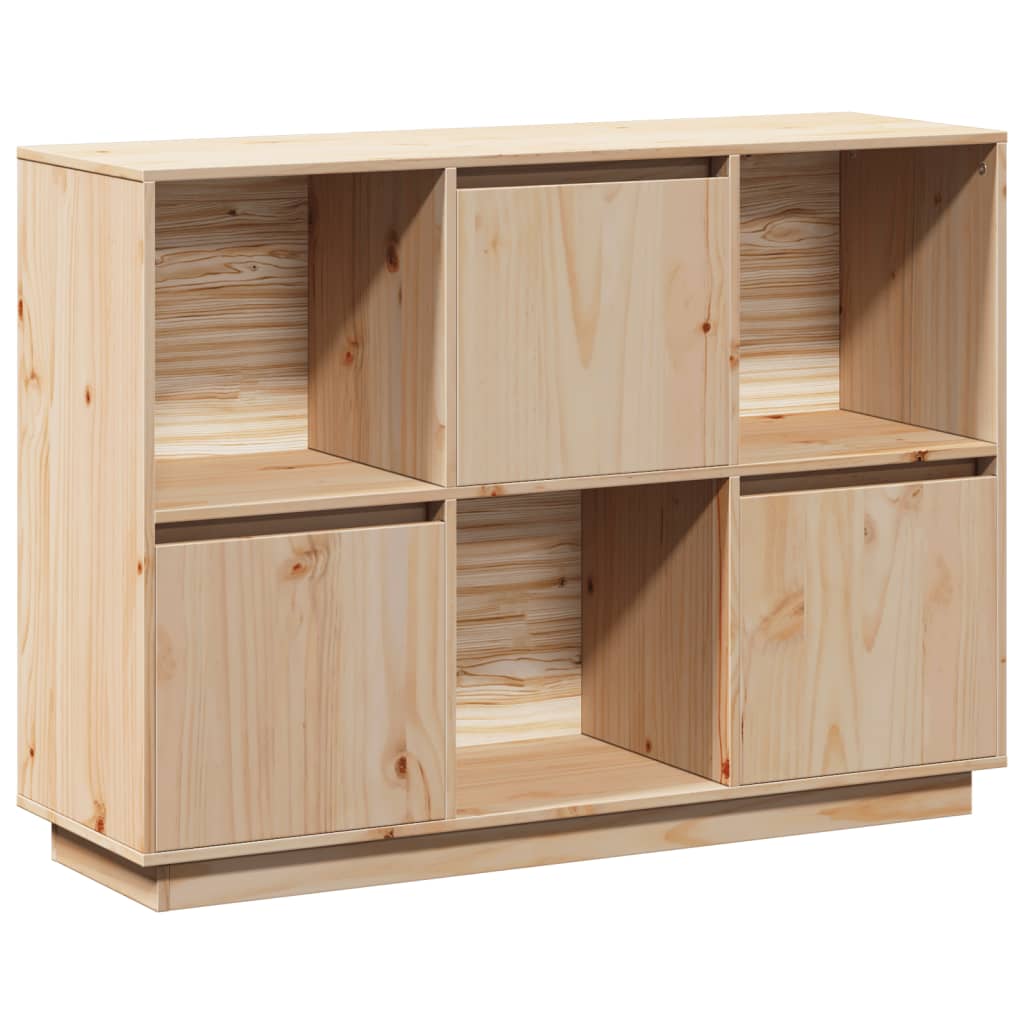 Dressoir 110,5X35X80 Cm Massief Grenenhout