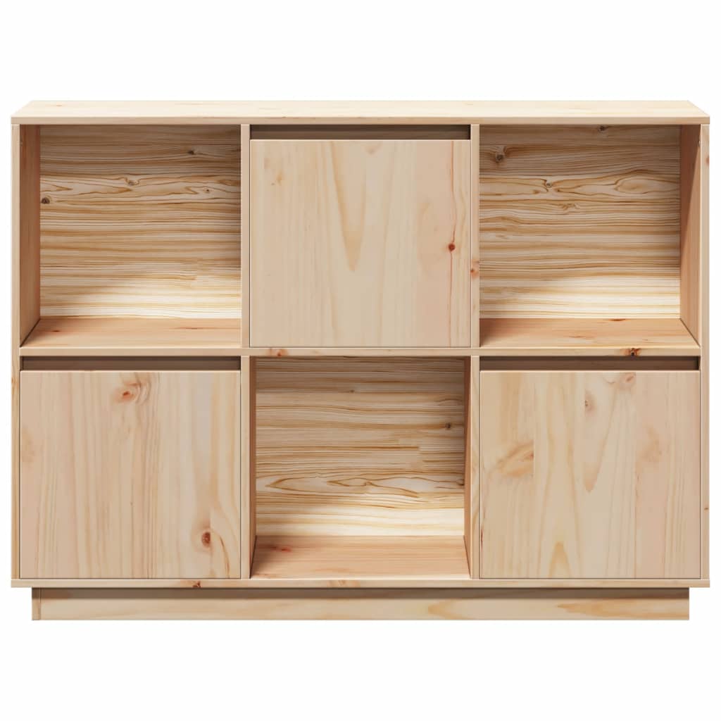 Dressoir 110,5X35X80 Cm Massief Grenenhout