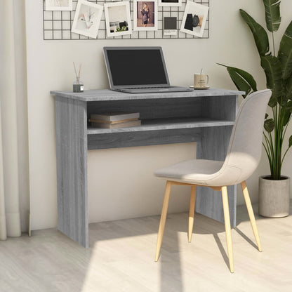 Bureau 90X50X74 Cm Bewerkt Hout