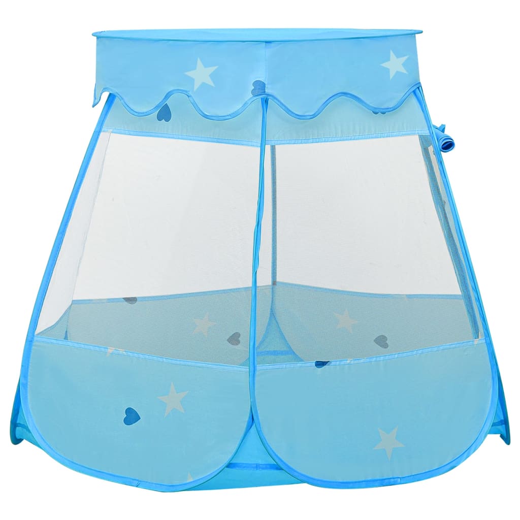 Kinderspeeltent Met 250 Ballen 102X102X82 Cm Blauw