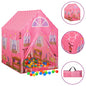 Kinderspeeltent Met 250 Ballen 69X94X104 Cm Roze