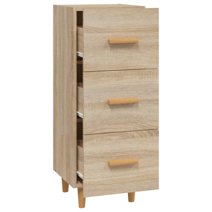 Dressoir 34,5X34X90 Cm Bewerkt Hout