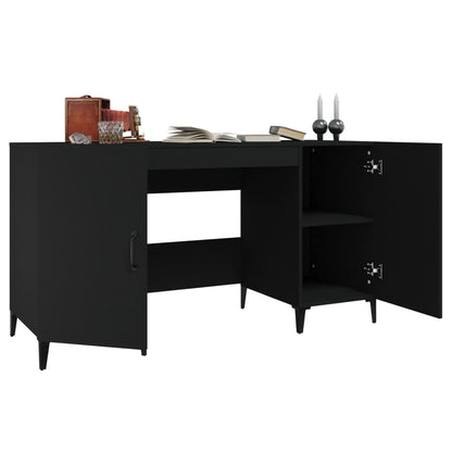 Bureau 140X50X75 Cm Bewerkt Hout