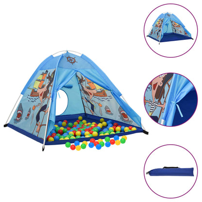 Kinderspeeltent 120X120X90 Cm Blauw