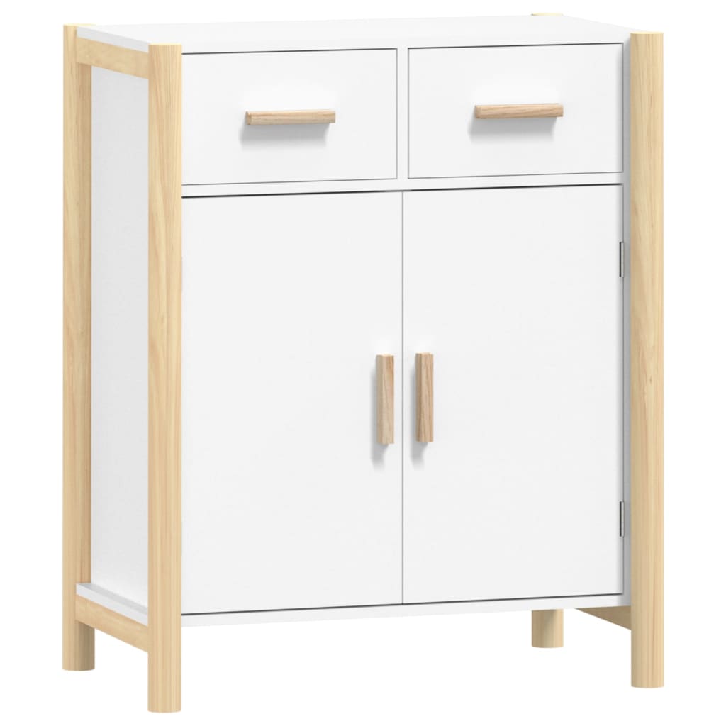 Dressoir 62X38X75 Cm Bewerkt Hout