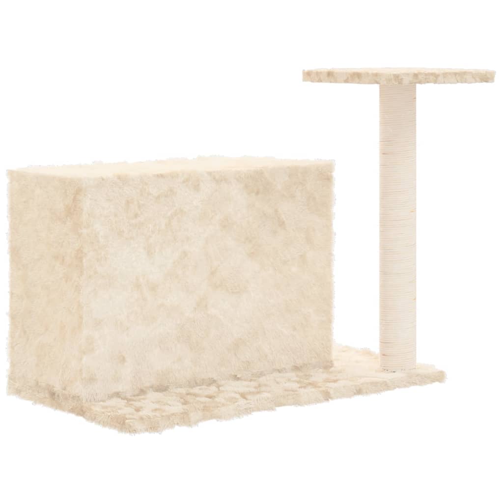 Kattenmeubel Met Sisal Krabpaal 51 Cm Kleurig