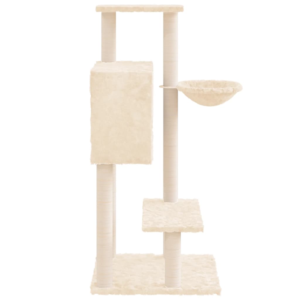 Kattenmeubel Met Sisal Krabpalen 108,5 Cm Kleurig