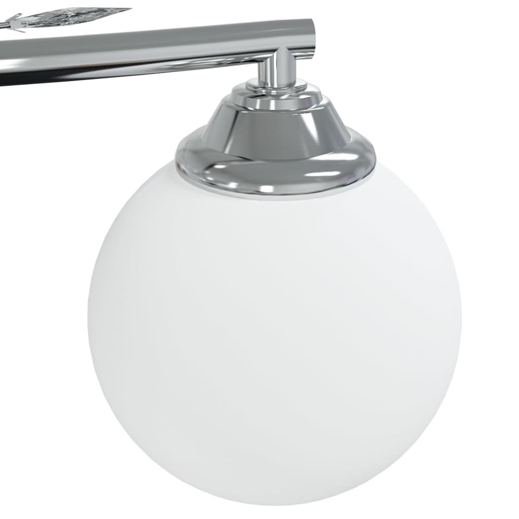 Plafondlamp Met Glasbollen Rond 4Xg9 Zwart