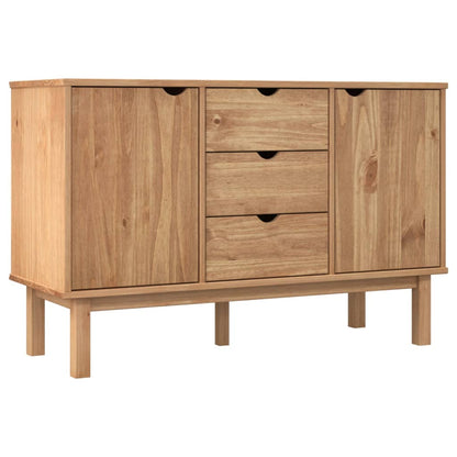 Dressoir Otta 113,5X43X73 Cm Massief Grenenhout