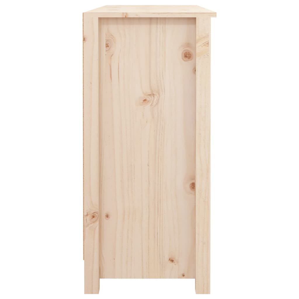 Dressoir 100X35X74,5 Cm Massief Grenenhout