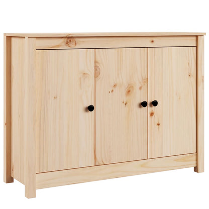 Dressoir 100X35X74 Cm Massief Grenenhout