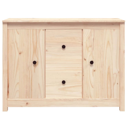 Dressoir 100X35X74 Cm Massief Grenenhout