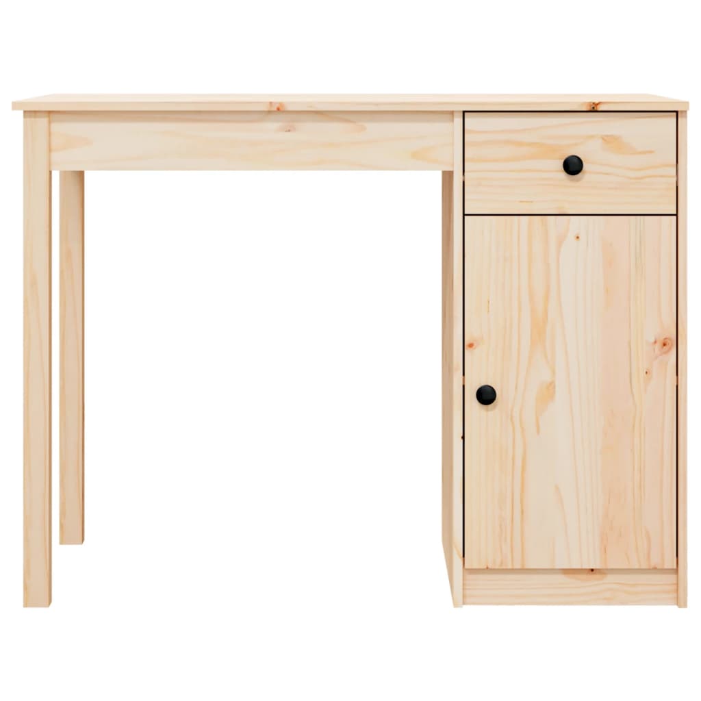 Bureau 100X50X75 Cm Massief Grenenhout