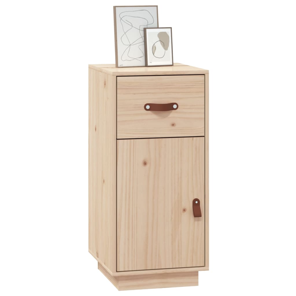 Dressoir 34X40X75 Cm Massief Grenenhout