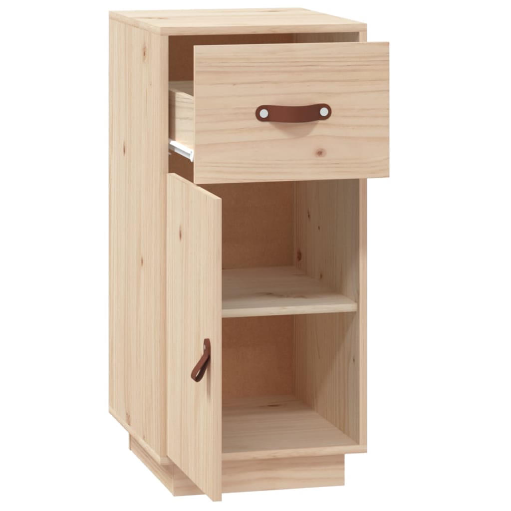 Dressoir 34X40X75 Cm Massief Grenenhout