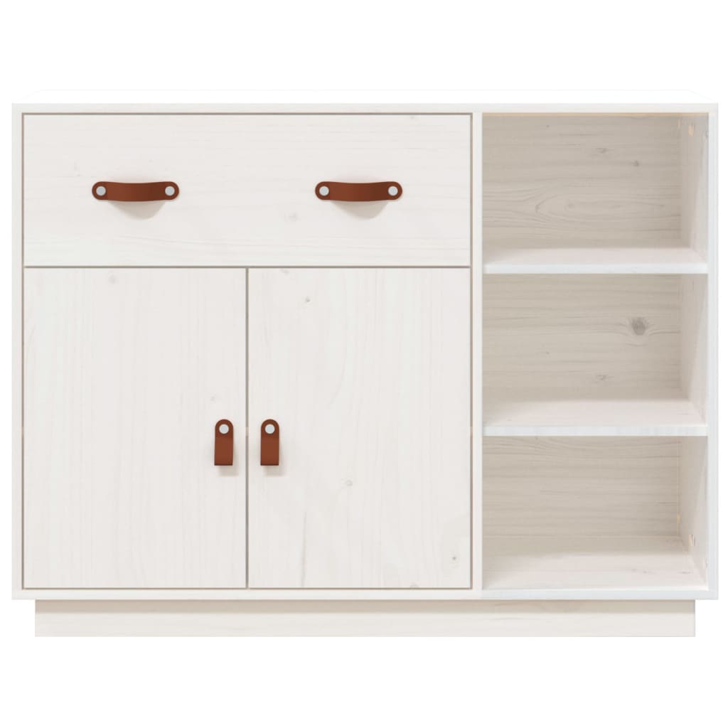 Dressoir 98,5X40X75 Cm Massief Grenenhout