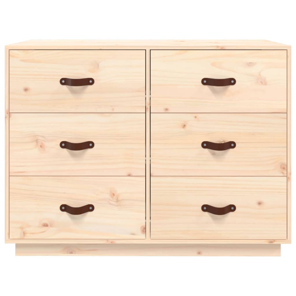 Dressoir 100X40X75 Cm Massief Grenenhout