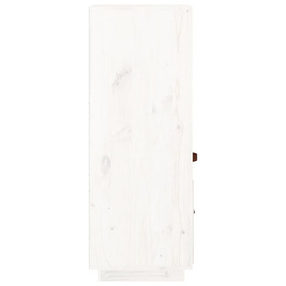 Hoge Kast 34X40X108,5 Cm Massief Grenenhout