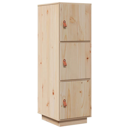 Hoge Kast 34X40X108,5 Cm Massief Grenenhout