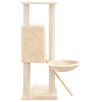 Kattenmeubel Met Sisal Krabpalen 96 Cm Kleurig