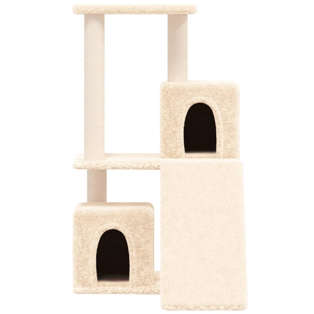 Kattenmeubel Met Sisal Krabpalen 82 Cm Kleurig