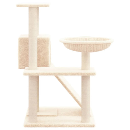 Kattenmeubel Met Sisal Krabpalen 82 Cm Kleurig