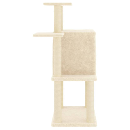 Kattenmeubel Met Sisal Krabpalen 97 Cm Kleurig