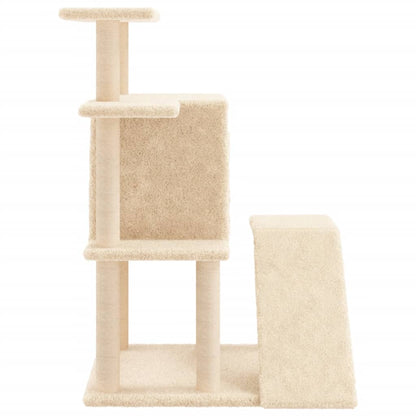 Kattenmeubel Met Sisal Krabpalen 97 Cm Kleurig