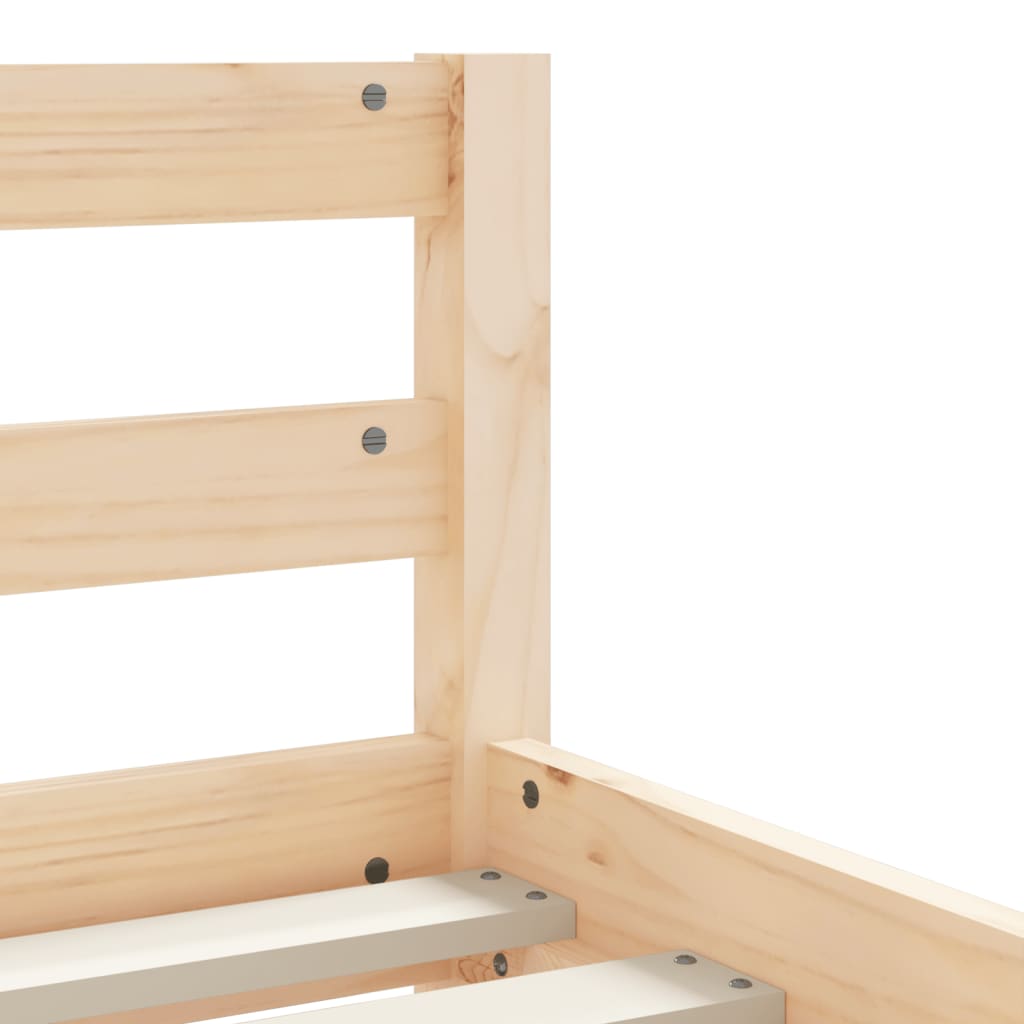 Kinderbedframe Met Lades Massief Grenenhout