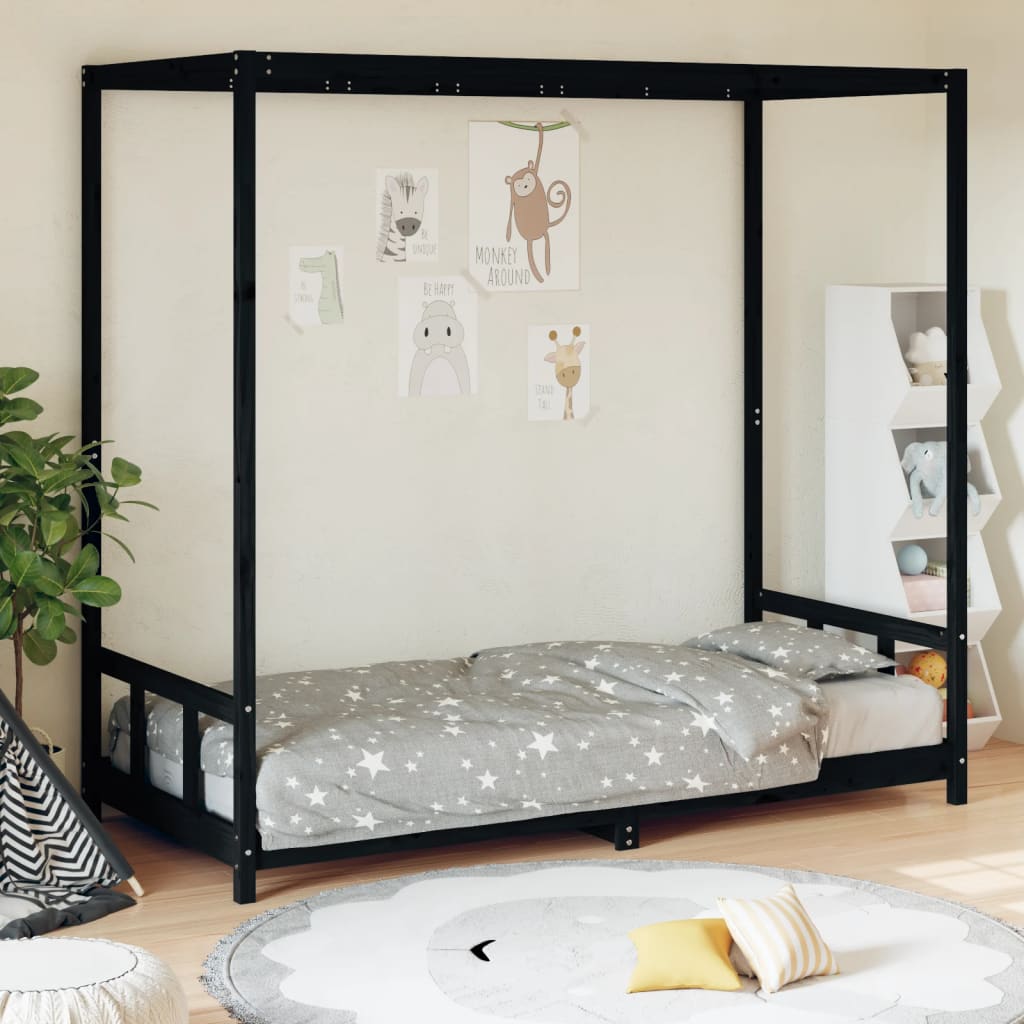 Kinderbedframe Massief Grenenhout