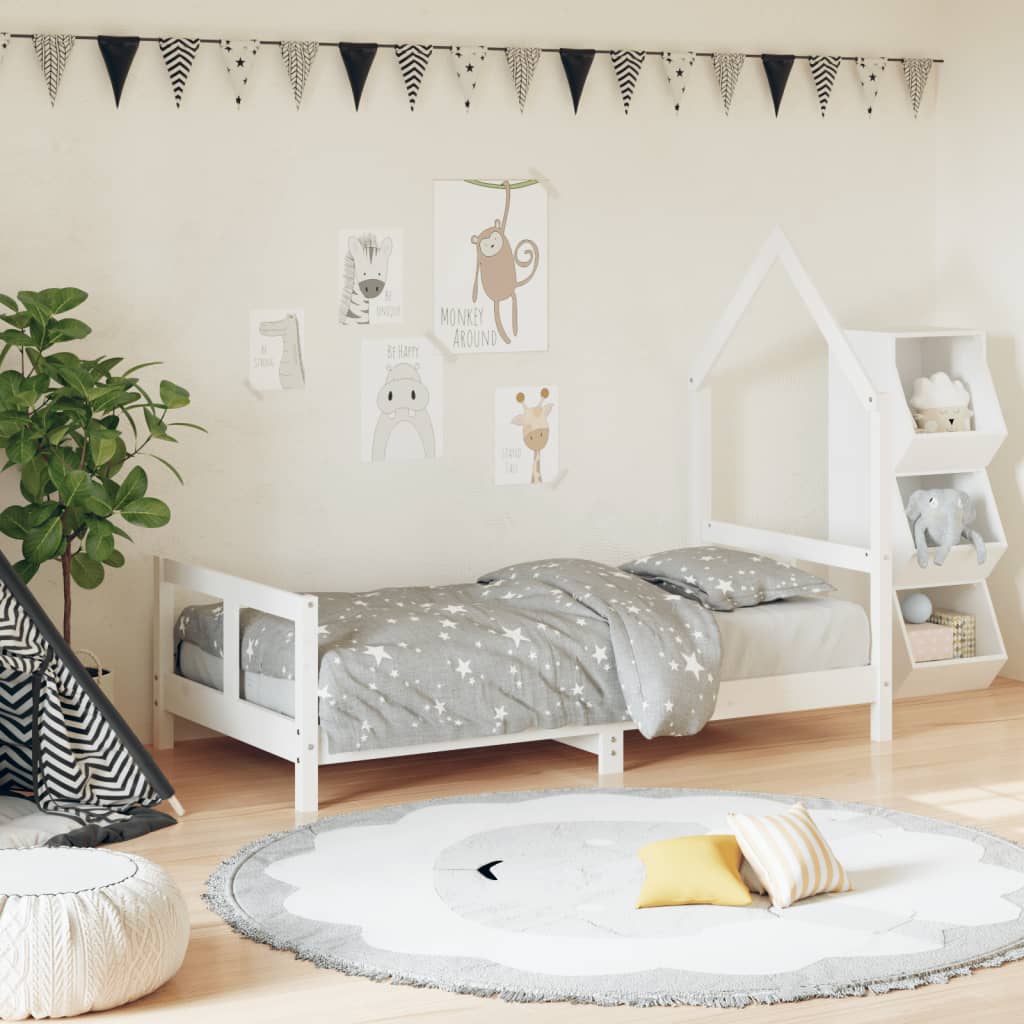 Kinderbedframe Massief Grenenhout