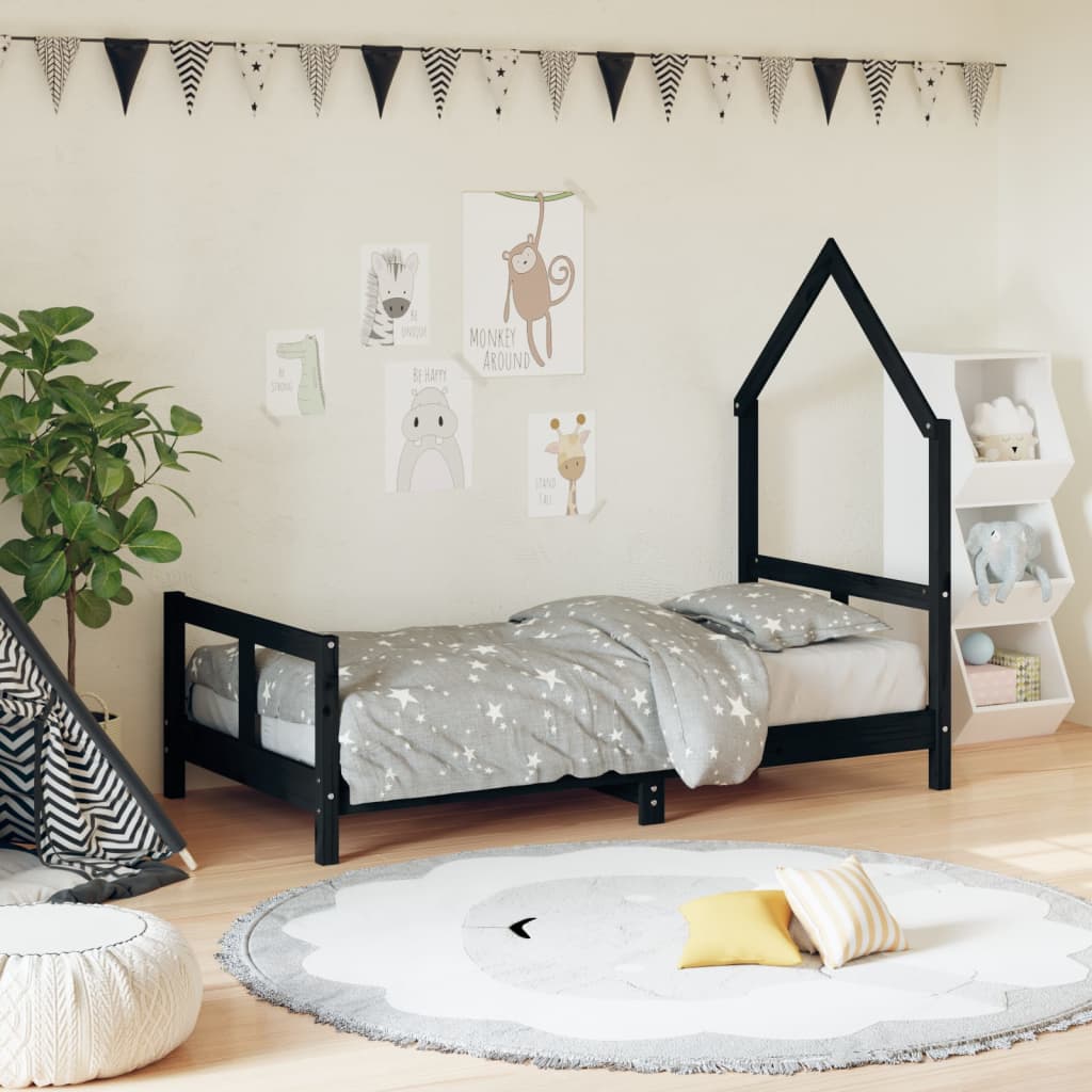 Kinderbedframe Massief Grenenhout