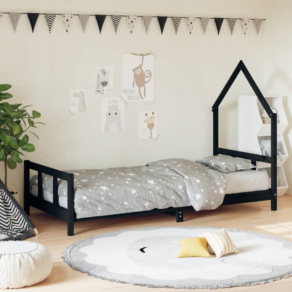 Kinderbedframe Massief Grenenhout