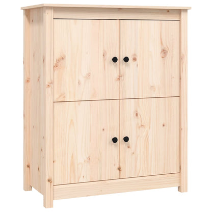 Dressoir 83X41,5X100 Cm Massief Grenenhout