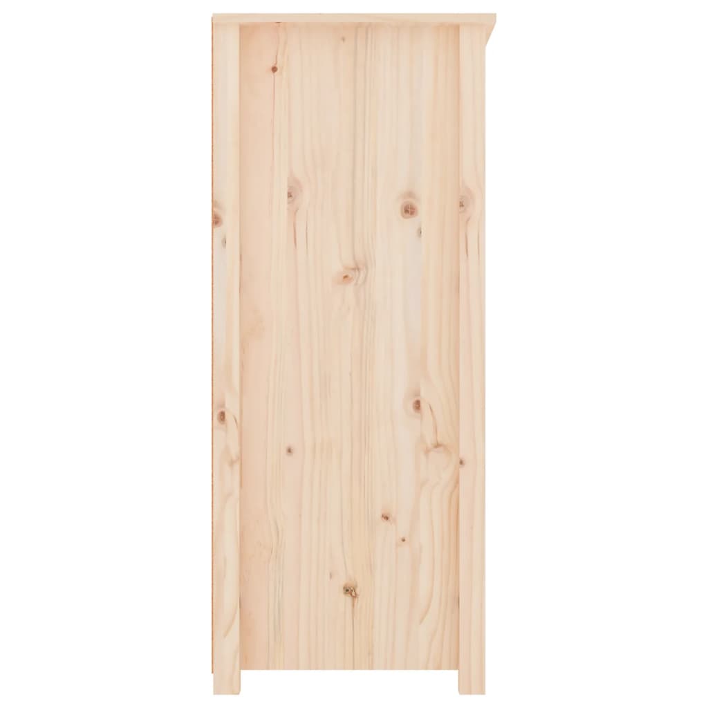 Dressoir 83X41,5X100 Cm Massief Grenenhout