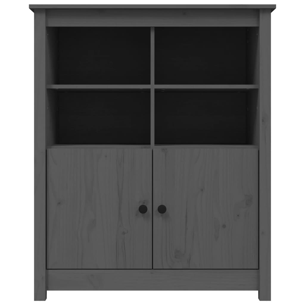 Dressoir 83X41,5X100 Cm Massief Grenenhout