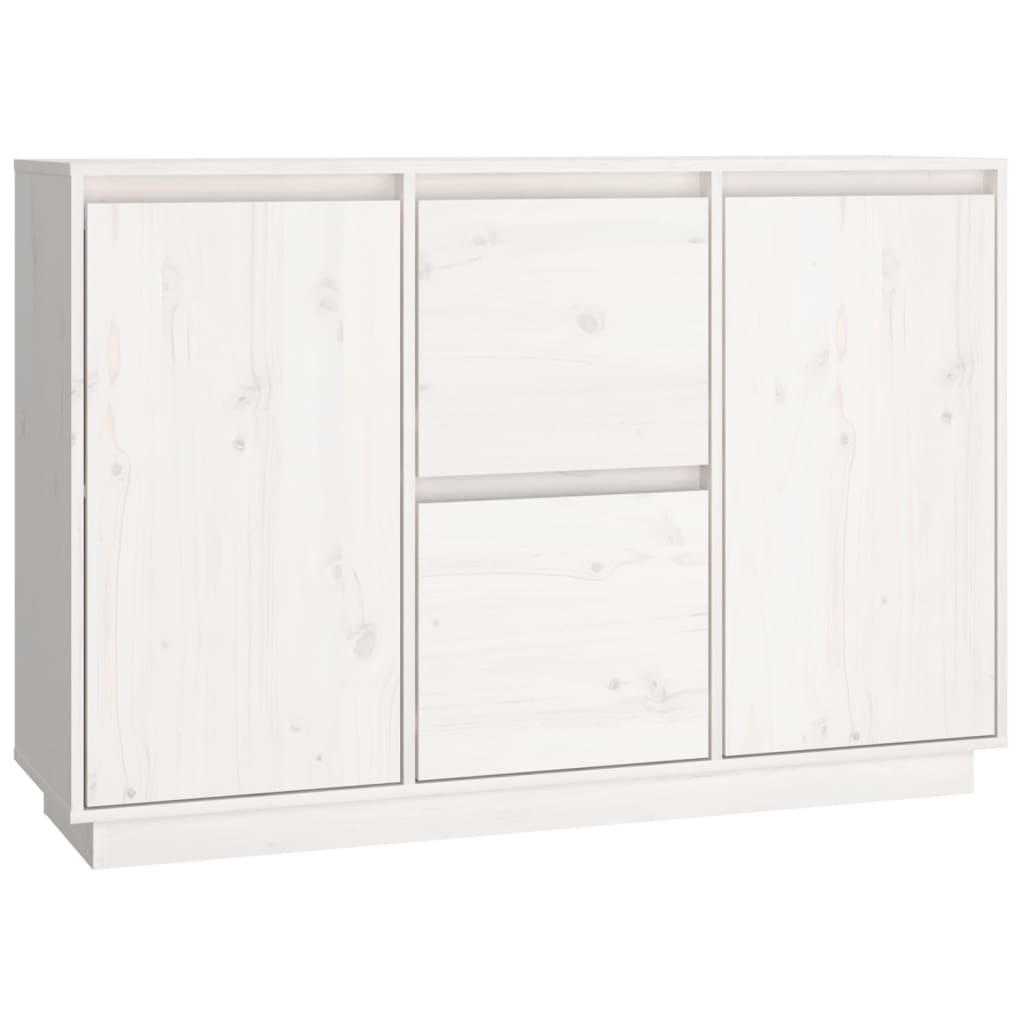 Dressoir 111X34X75 Cm Massief Grenenhout