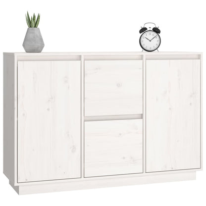 Dressoir 111X34X75 Cm Massief Grenenhout