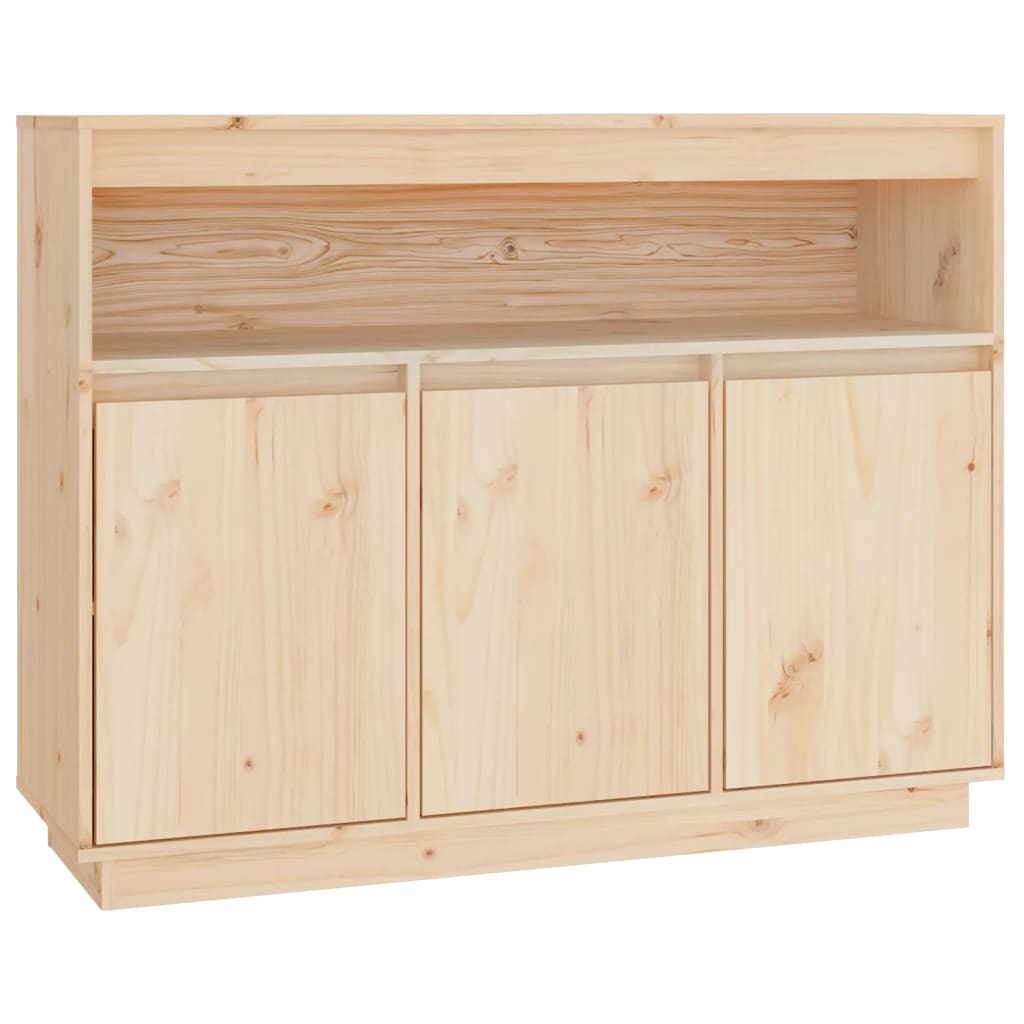 Dressoir 104,5X34X80 Cm Massief Grenenhout